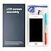 LEMANCA LCD Display Replacement Touch Screen Digitizer Frame Assembly Full Set with Free Tools and Glass Screen Protector for iPhone 6 Screen (4.7 inches) White
