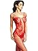Amoretu Sexy Fishnet Crotchless Bodystocking Lingerie for Women