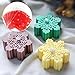 YGEOMER 4 6-Cavity Christmas Silicone Snowflake Soap Molds, 22 Patterns for Making Fondants, Cakes, Handmade Soaps