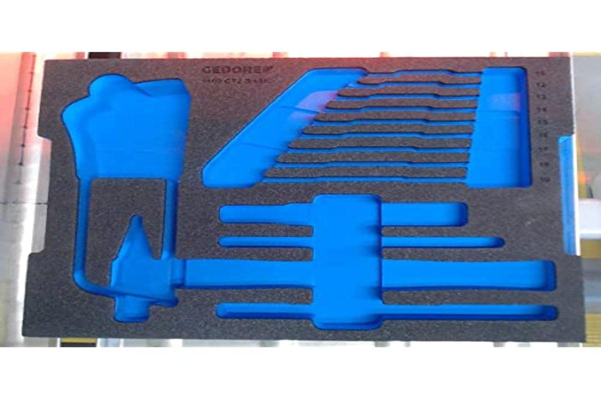 Gedore ei-1100 ct2-basic – goma-espuma Insert 2/2 L-Boxx 136, Vacuum