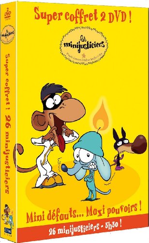 Les Minijusticiers : Mini Défauts... Maxi Pouvoirs ! (Coffret 2 Dvd) - Pack