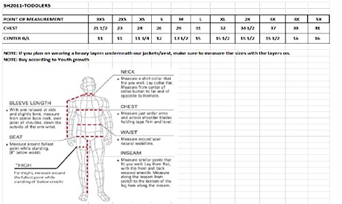 Milwaukee Leather Kids Plain Vest (Black, 5X-Large)