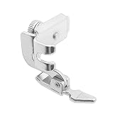 TISEKER Slant Shank Zipper Presser Foot for Singer Sewing Machine #161166