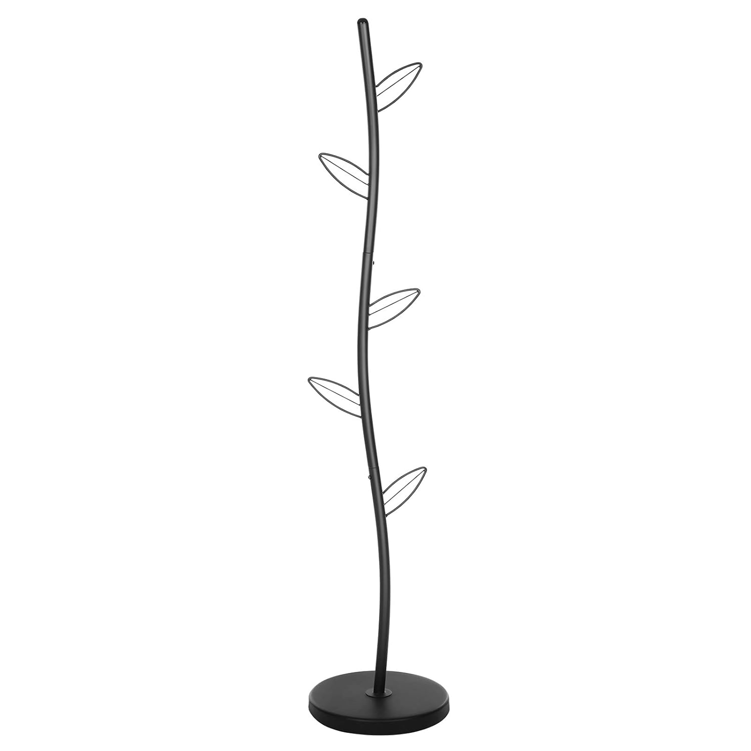 Best Matte Black Metal Standing Coat Rack