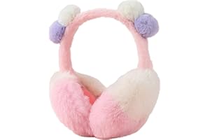 STARINGIRL Women Girls Winter Ear Muffs Warm Earmuffs Ear Cover Soft Plush Ear Muffs Plush Ear Warmers Outdoor Headband