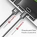 Magnetic Charging Cable, FLOVEME 3.3ft Nylon Braided Aluminum Alloy Micro USB Data Sync with LED Indicator for Andriod Phones and Tablets Samsung Galaxy S5 S6 S7 Edge Note 5 S8 S9 PLUS LG HTC SONY etc