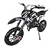 SYX MOTO Kids Mini Dirt Bike Gas Power 2-Stroke 50cc Motorcycle Holeshot Off Road Motorcycle Holeshot Pit Bike, Fully Automatic Transmission, Red
