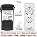 Fnado F2-U [Learning Code] 3-in-1 Universal Ceiling Fan Lamp Remote Controller Kit & Timing Wireless Remote Control For Hunter/Harbor Breeze/Westinghouse/Honeywell/Other Ceiling Fan