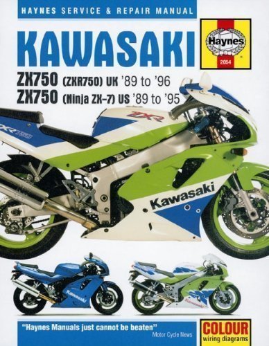 Kawasaki ZXR750 (Ninja ZX-7 and ZXR750) Fours Service and Repair Manual (Haynes Service and Repair Manuals) 2nd (second) Revised Edition by Ahlstrand, Alan, Haynes, J. H. published by Haynes Manuals Inc (1998)