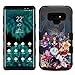 for Samsung Galaxy Note 9, Hard+Rubber Dual Layer Hybrid Heavy-Duty Rugged Armor Cover Case - Disney Villains