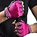 Pseudois Padded Anti-Slip Women’s Power Weight Lifting Gloves for Gym Workout, Crossfit, Weightlifting, Powerlifting, and Running—Pair
