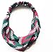 Flowerfox Women Girl Headbands Head Wrap Hair Band Hair Care Hair Accessories Elastic Stretchy for Workout Fitness Yoga Dancer Party Prom
