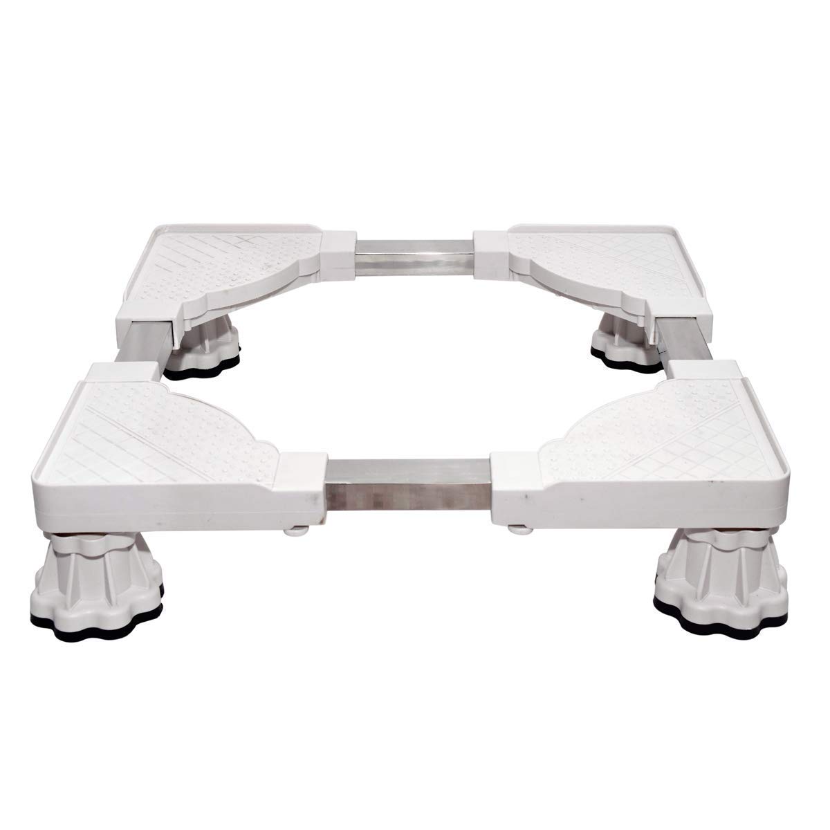 ROSLYN® Universal Height Adjustable Washing Machine Stainless Steel