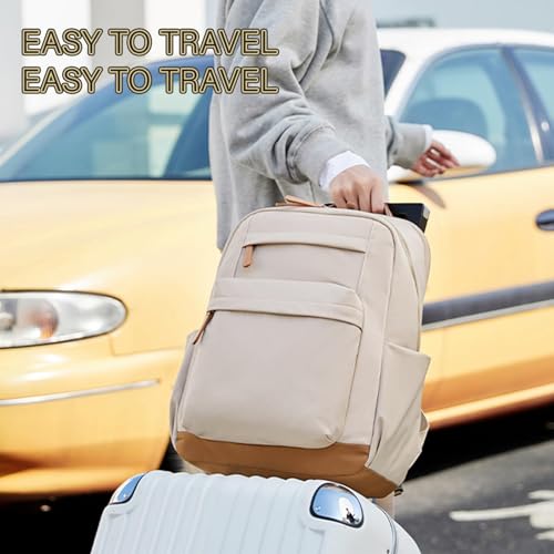 Women's Laptop Backpack Purse, Waterproof Work Bag with Laptop Compartment, Ideal for Teachers, Nurses, College, and Travel