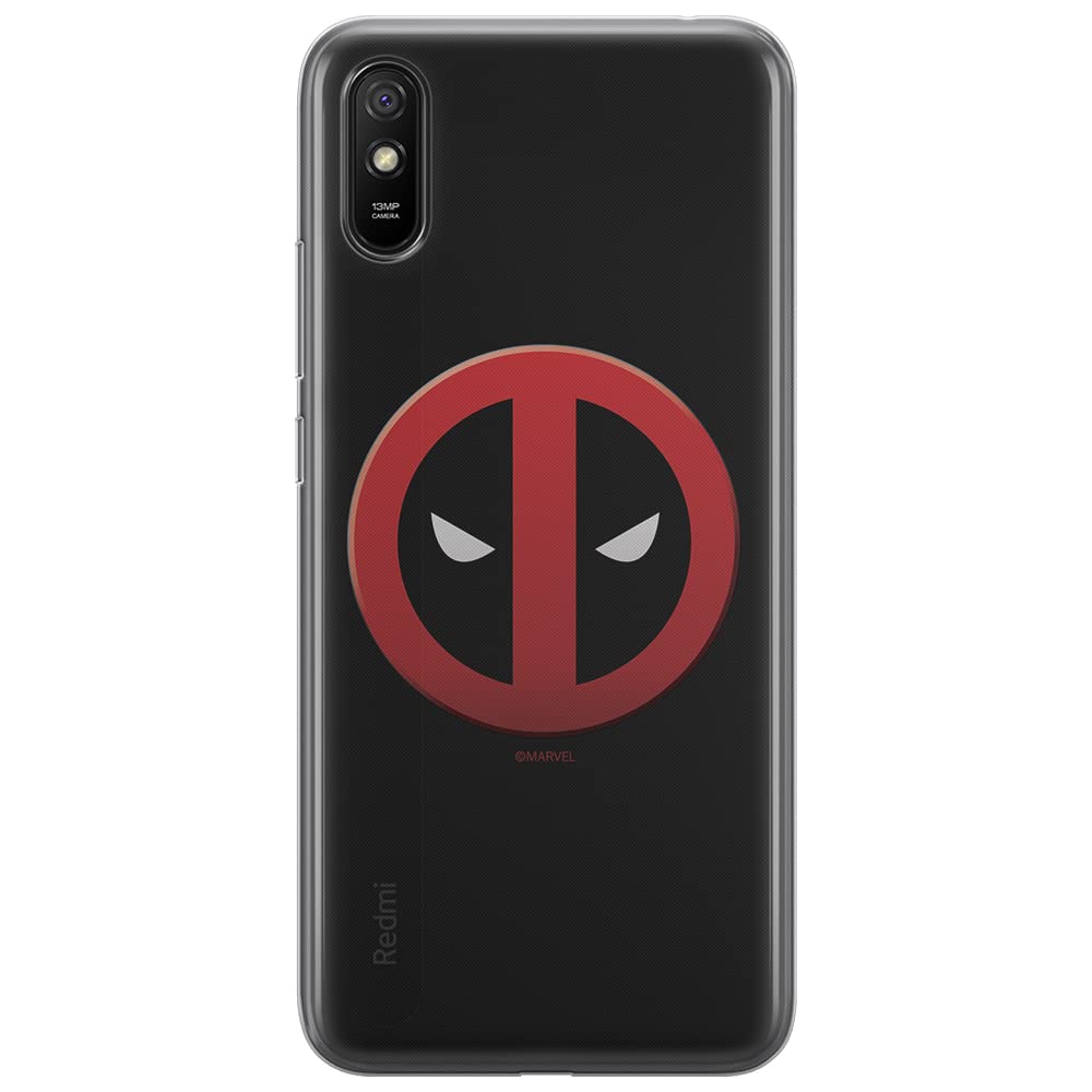 ERT GROUP mobile phone case for Xiaomi REDMI 9A original and officially Licensed Marvel pattern Deadpool 003 optimally adapted to the shape of the mobile phone, case made of TPU