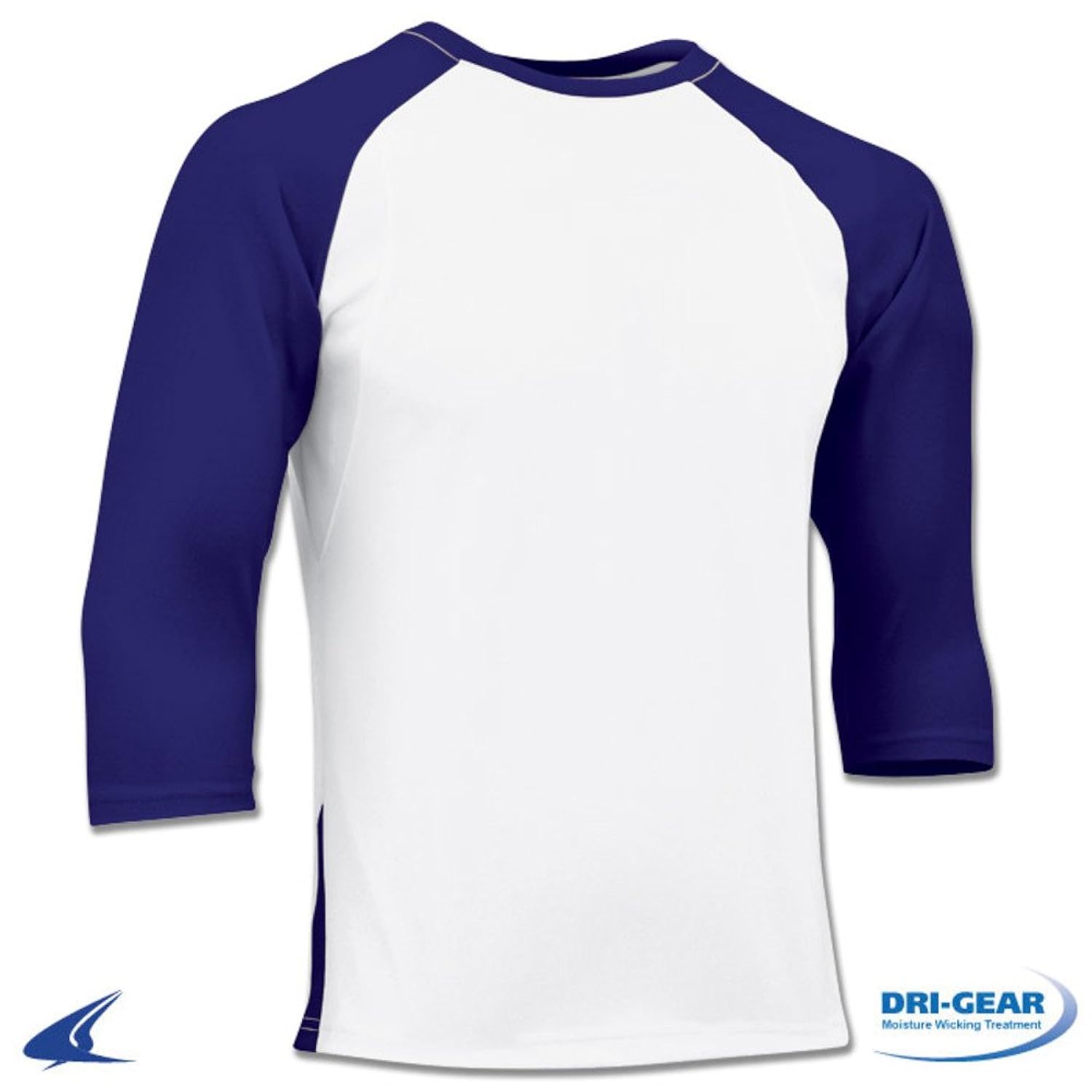 Baseball Shirts & Jerseys YOUTH DRIFIT POLYESTER 3/4 SLEEVE BASEBALL T