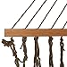 Original Pawleys Island 13DCAB Large Antique Brown DURACORD Rope Hammock with Extension Chains & Tree Hooks, Handcrafted in The USA, Accommodates 2 People, 450 LB Weight Capacity, 13 ft. x 55 in.