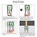Stud Finder Wall Scanner, 5 in 1 Electric Multifunctional Stud Sensor Beam Finders Wall Detector Center Finding with LCD Display and Audio Alarm for Wood, Metal, Studs, AC Wire