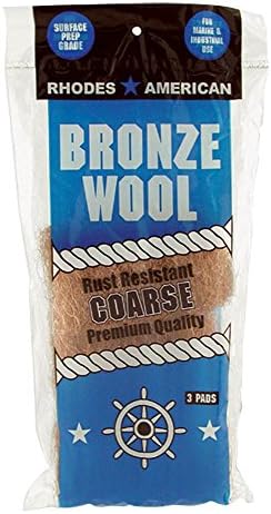 Homax Group 123102 3 Pack Coarse Grade Bronze Wool 3 Pads