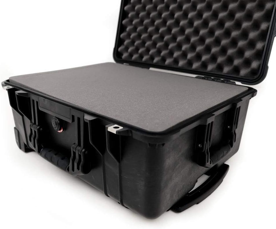 PELI 1560 Protector Case With Wheels and Retractable Handle, IP67 Watertight, 71L Capacity, Made in Germany - Image 5