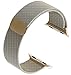 Apple Watch Band, Biaoge Milanese Loop Stainless Steel Wrist Starp Replacement for Apple Watch Series 2 Series 1 (42mm Champagne Gold)
