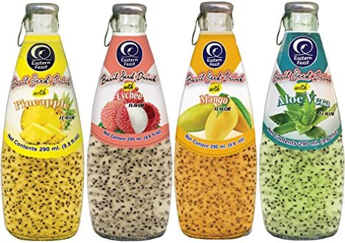 Basil Seed Drink (4 Bottle Variety) | Eastern Feast, II