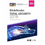 Bitdefender Total Security 2018 | 5 Devices, 1 Year