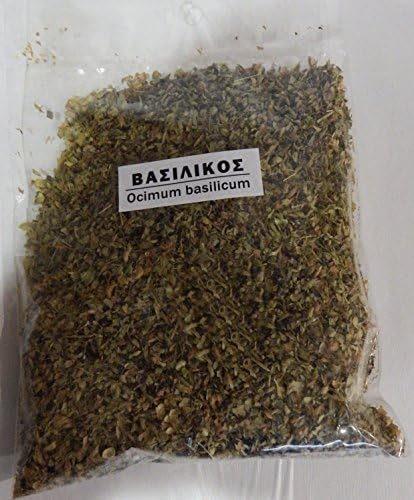 Greek Basil Ground (Ocimum Basillicum) 40g 1.41oz it is original from Greekdelicatessen seller