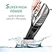 DEENKEE Car Vacuum Cleaner, 12V 5KPa Super High Power Suction Car Vacuum 16.4ft Cable, Plugs into Lighter Wet Dry/Dog Hair Vacuum Car