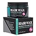 Strong Hold Hair Wax, LuckyFine Hair Styling Clay, Hair Styling Pomade for Man, Unisex Clear Hair Wax for Thickened, Non-Greasy Water Soluble Textured Hair Mud Cream for Gift 4.23.oz