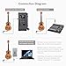 SUNYIN Transducer Acoustic Guitar Mini Pickup,Piezo Contact Microphone Easily AMP UP for Acoustic Classical Violin Ukulele Mandolin Banjo Cello