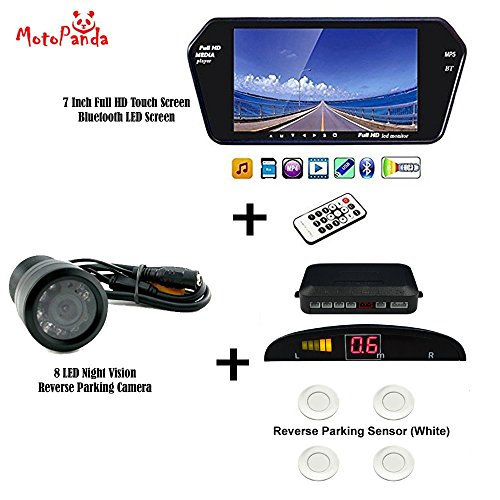 Buy MotoPanda Combo of 7 Inch Full HD Bluetooth LED Screen + 8LED