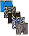 Hanes Boys' Active Cool X-Temp Boxer Brief 5-Pack, Assorted, Medium
