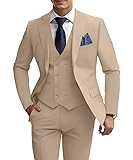 Mens Slim Fit Suits Wedding 3 Piece Suit Set