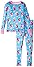 Cuddl Duds Little Girls' Frozen Toddler Printed Essential Long Underwear Set