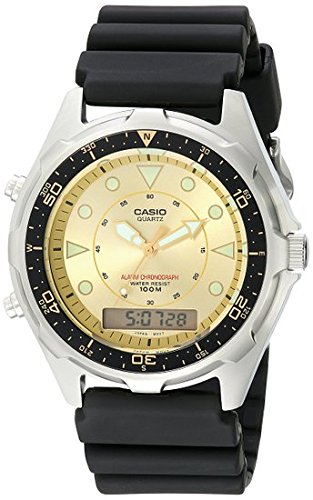 Casio Men's Ana-Digi Alarm Chronograph Dive Watch