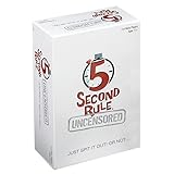 PlayMonster 5 Second Rule Uncensored - Fun Card
