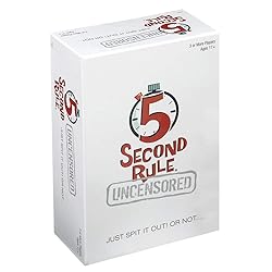 PlayMonster 5 Second Rule Uncensored - Fun Card