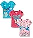 Disney Little Girls' Toddler 3 Pack Of Finding Dory T-Shirts, Blue, 3T