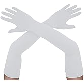 Howriis Men's and Women's 22" Spandex Elbow Length Stretch Gloves for Halloween Party Costume