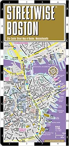 Streetwise Boston Map - Laminated City Center Street Map of Boston, Massachusetts (Michelin Streetwise Maps), by Michelin