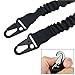 JTENG 2 Point Sling, Tow Point and Traditional Strap Adjustable Strap with Metal Hooks for Outdoor Sports