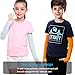 SHINYMOD Arm Sleeves for Kids UV Warmer Protective Cycling Cooling Arm Cover