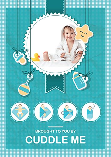 image for CuddleMe MUSLIN SWADDLE BLANKET FOR BABIES - Large Baby Muslin Swaddle