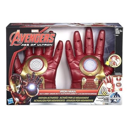 toy iron man gloves