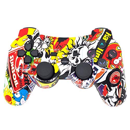 image for BRHE PS3 Controller Wireless Bluetooth Gamepad PS3 Games Remote Contro