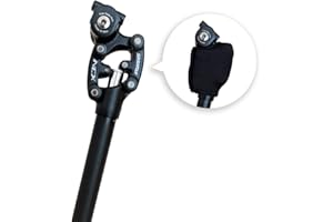 SR Suntour SP12 NCX Bike Suspension Seatpost with Protective Cover(27.2x350mm)