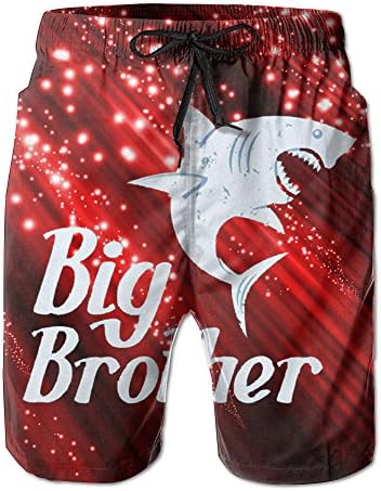 Big Shark Beach Board Shorts Water Sports Swimming Surfing Shorts Trunks