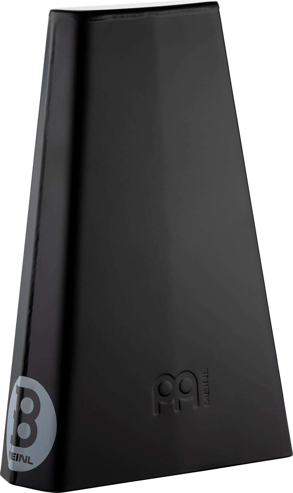 Meinl Percussion Bongo Cowbell Instrument - Very Large Idiophone - Length 8 Inches - Powder-Coated Steel, Black (BCOB)