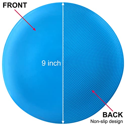 Kai Xin Spot Markers,9 Inch AntiSlip Agility Spots Markers,10 Pcs